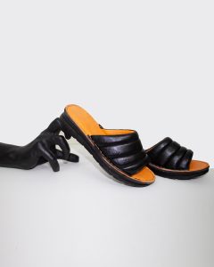 صندل چرمی دست‌دوز زنانه مدل «کلاسیک 103»